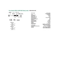 PROX-8FL2-PN NUMATICS/AVENTICS CYLINDER SWITCH<BR>PROX, PNP/NPN 10-30VDC, LED, 2M LEAD